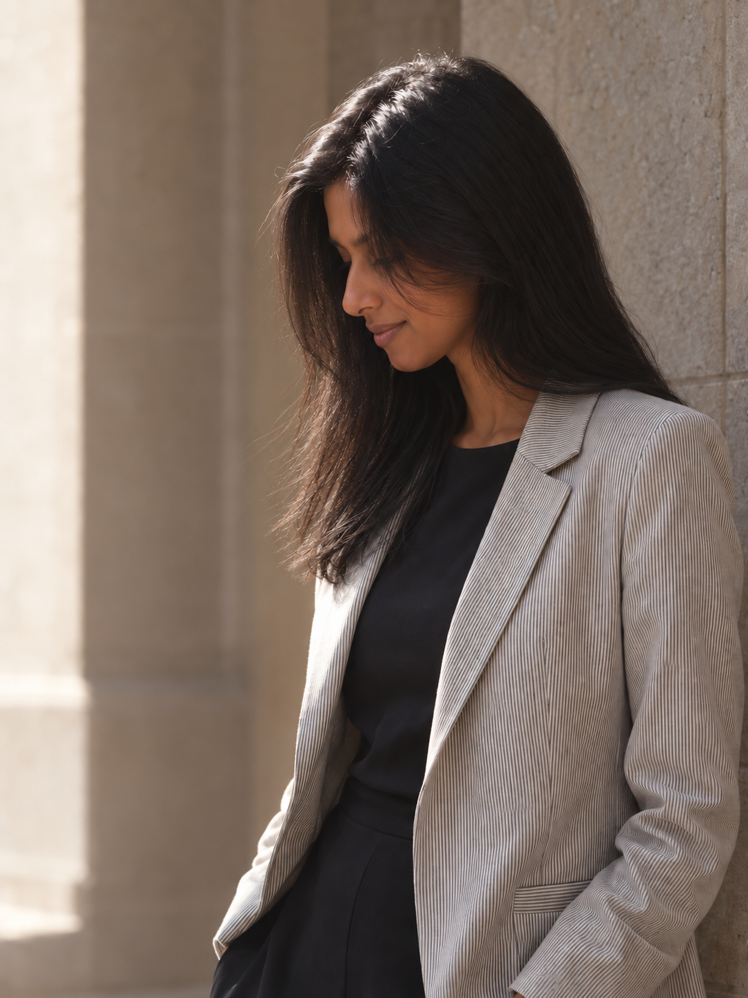 Leonor Fernandes, fundadora da Red Space, num retrato editorial